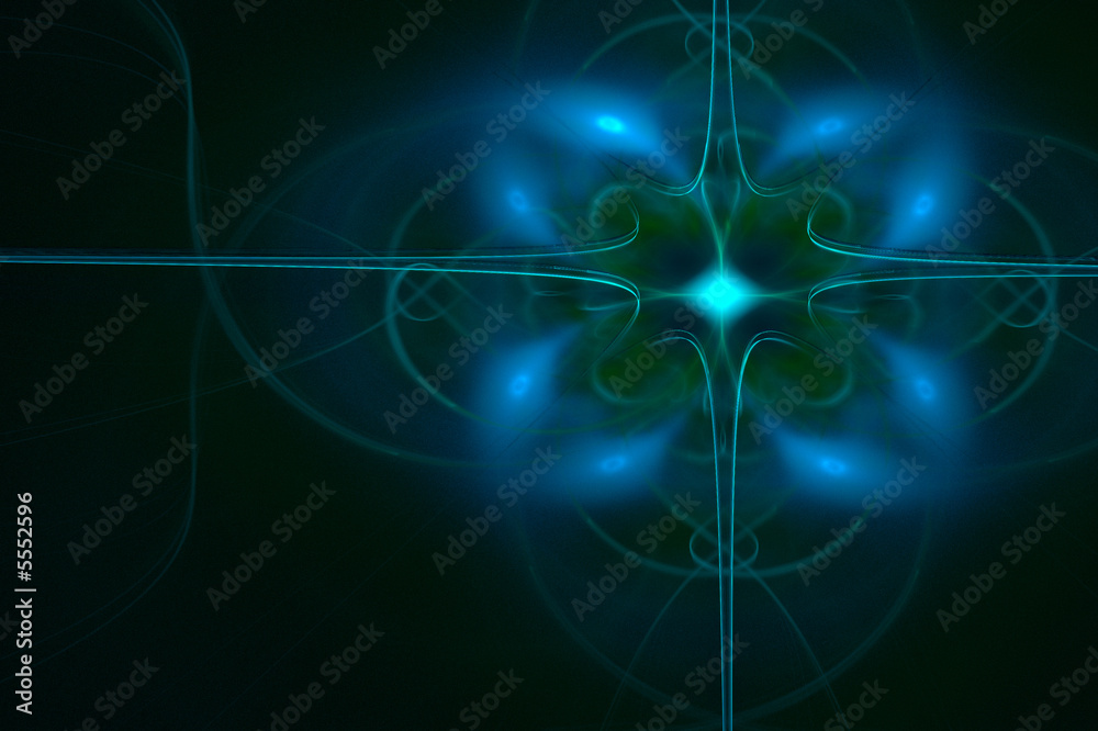 Fototapeta premium Abstract background of green and blue different colors