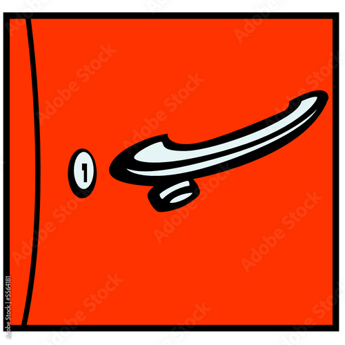 car door knob