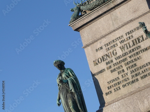 König Wilhelms Denkmal in Stuttgart photo