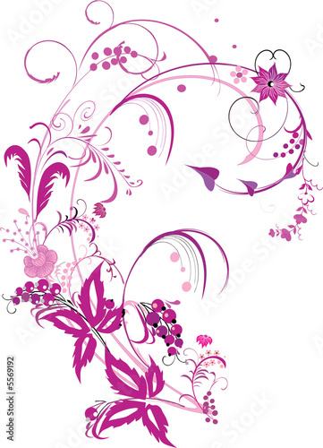 pink traditional decoration