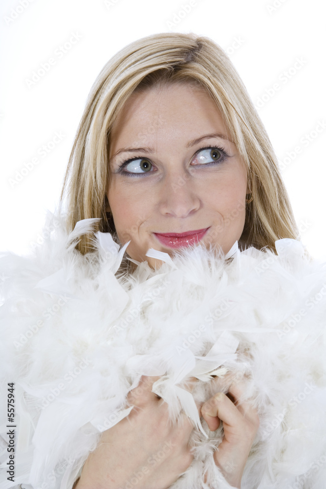 Portrait of the young beautiful girl on insulated background Portrait of the young beautiful girl on insulated background