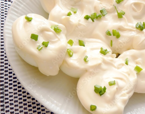 egg with mayonnaise