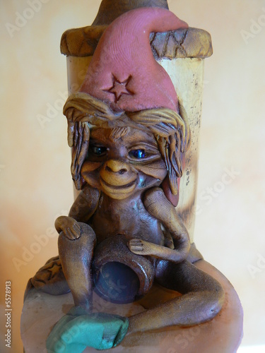lutin modelé sur bois14