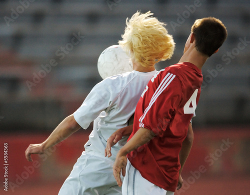 Controlling the soccer ball during a game