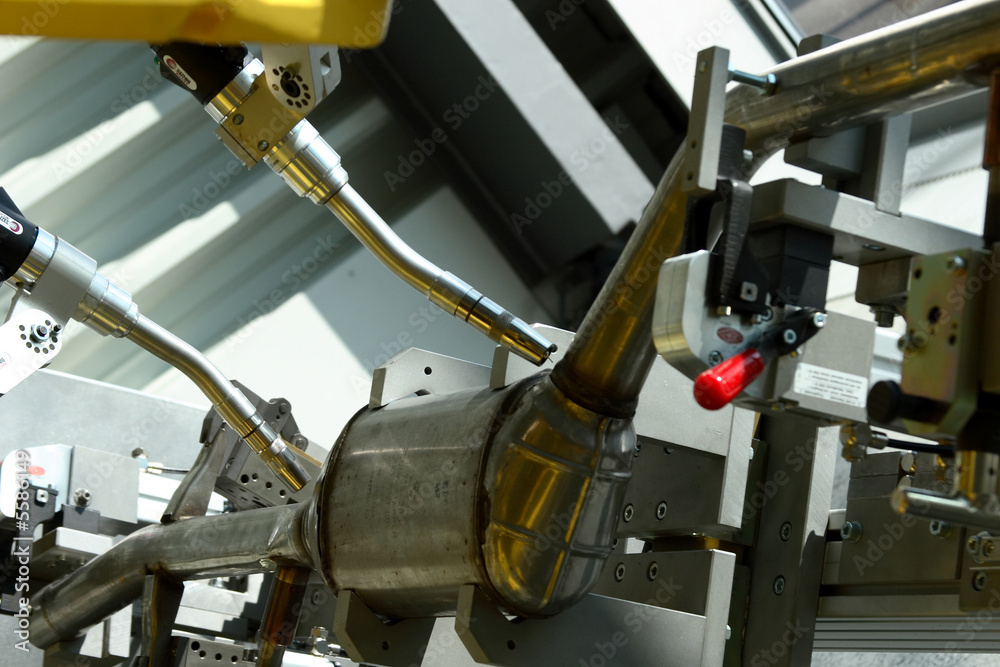 Obraz premium Industrie Roboter