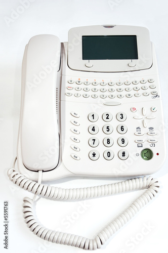 Big mobile phone with desk phone design