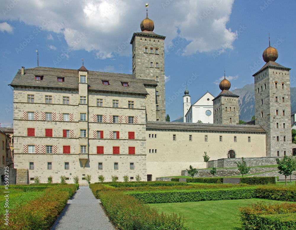 Stockalperpalast in Brig - Schweiz