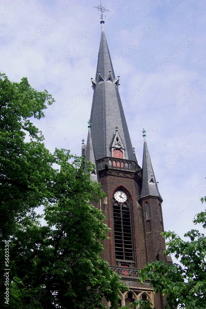 Kirchturm Wallfahrtskirche Kevelaer am Niederrhein