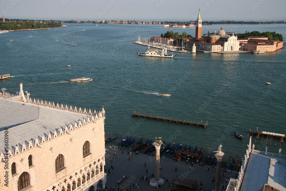 San Giorgio depuis le Campanile de Venise