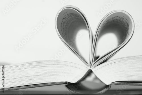 coeur noir & blanc