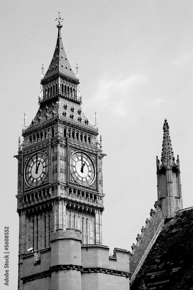 Fototapeta premium The amazing Big Ben in London taken with a Nikon.