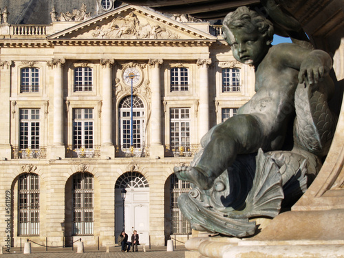 Bordeaux, la bourse