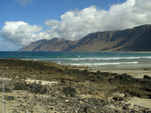Playa virgen en Lanzarote