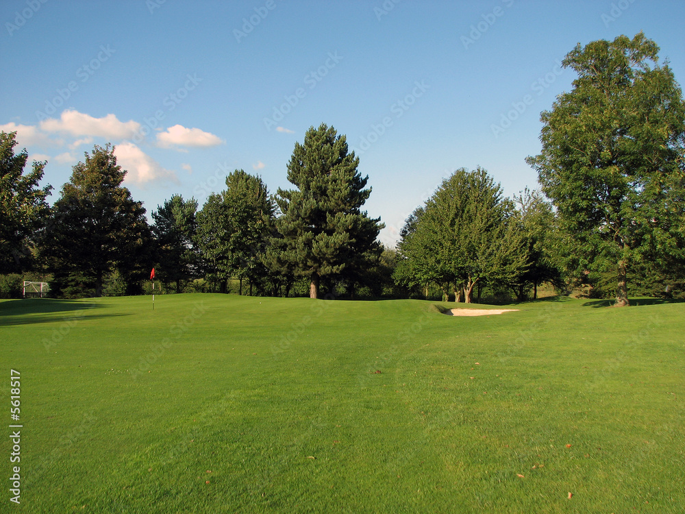 Naklejka premium Leisure Golf Time