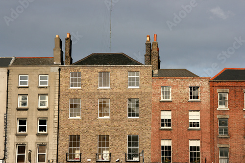 Photography Brick walls and windows. Architecture from Dublin, Ireland.