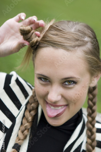 Slika na platnu Mocking girl