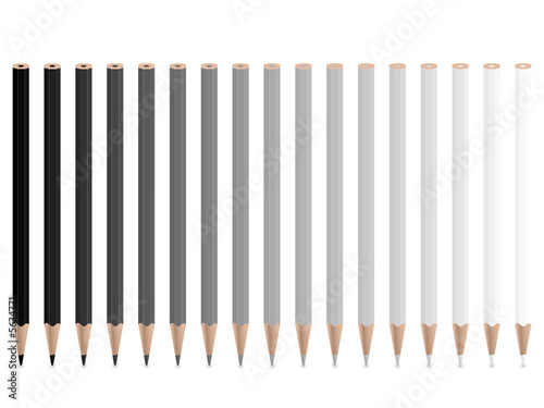 grey pencils
