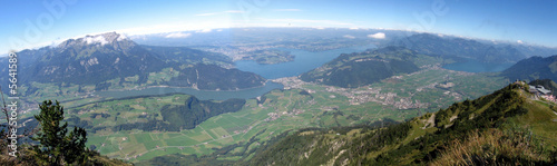 Panorama lake lucerne@ switzerland photo