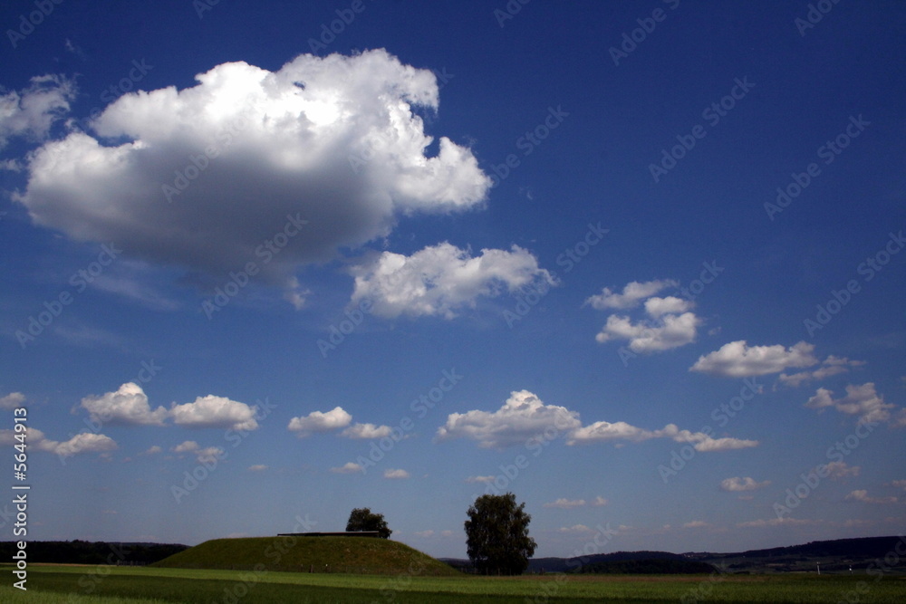 Naklejka premium Wolken