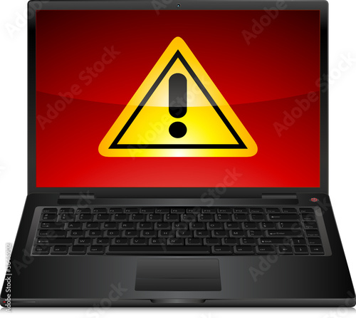 Ordinateur portable danger