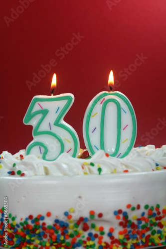 Birthday Cake - Thirty