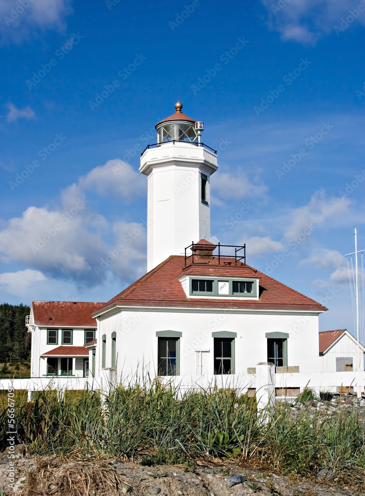Point Wilson Lighthouse in Washington State Point Wilson Lighthouse in Washington State