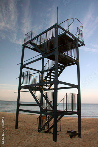 Beobachtungsturm an der Ostsee
