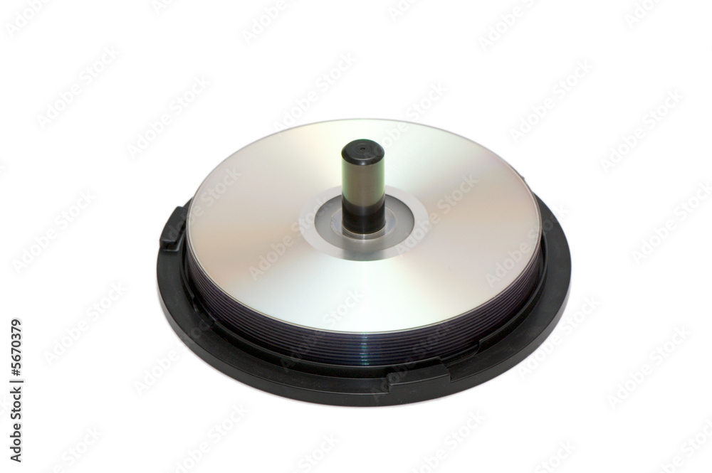 Computer disks isolated on a white background. Computer disks isolated on a white background.