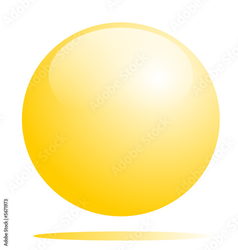 boule jaune