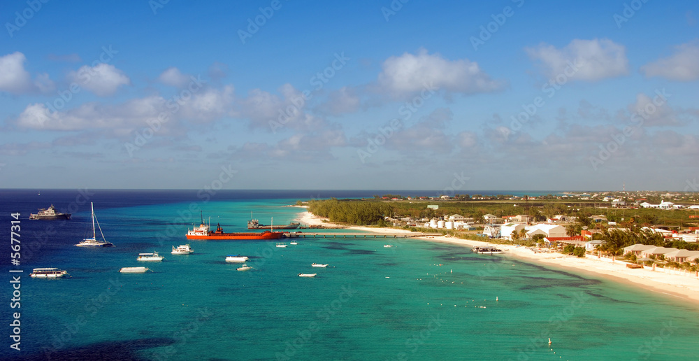 Obraz premium Scenery from the island of Grand Turk