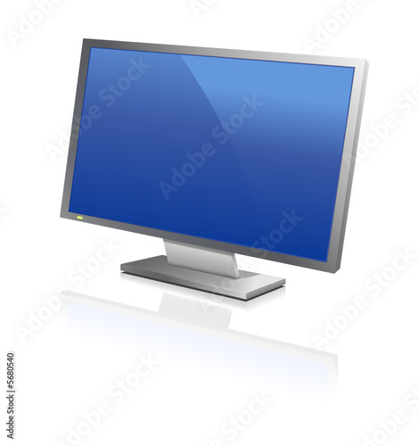 wide computer flat screen or tv
