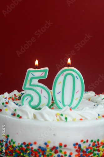 Birthday Cake - Fifty