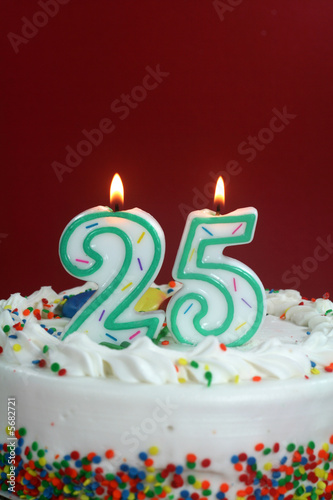 Birthday Cake - Twenty Five
