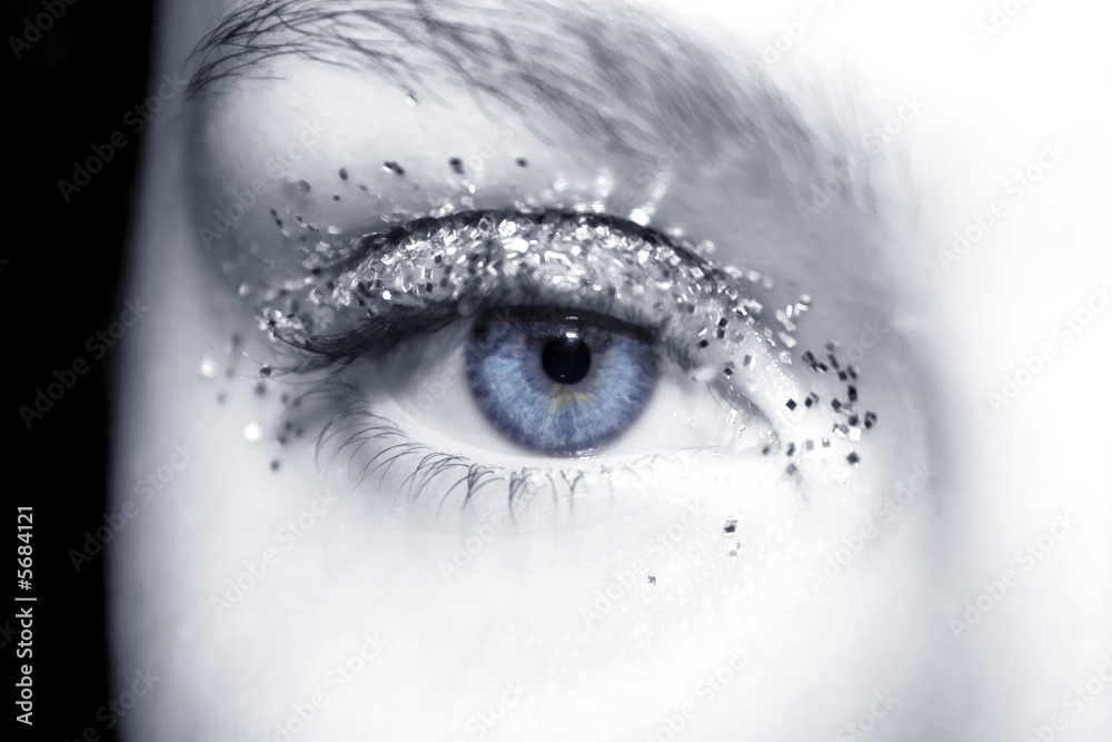 Yeux bleus