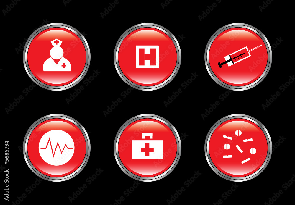 Medical buttons