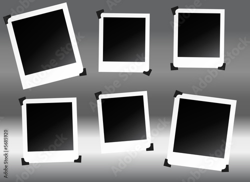 Blank polariods