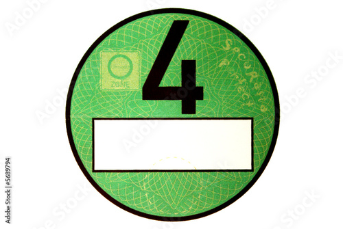 Umweltzonen Plakette 4