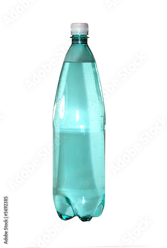 Bottle isolated on a white background..