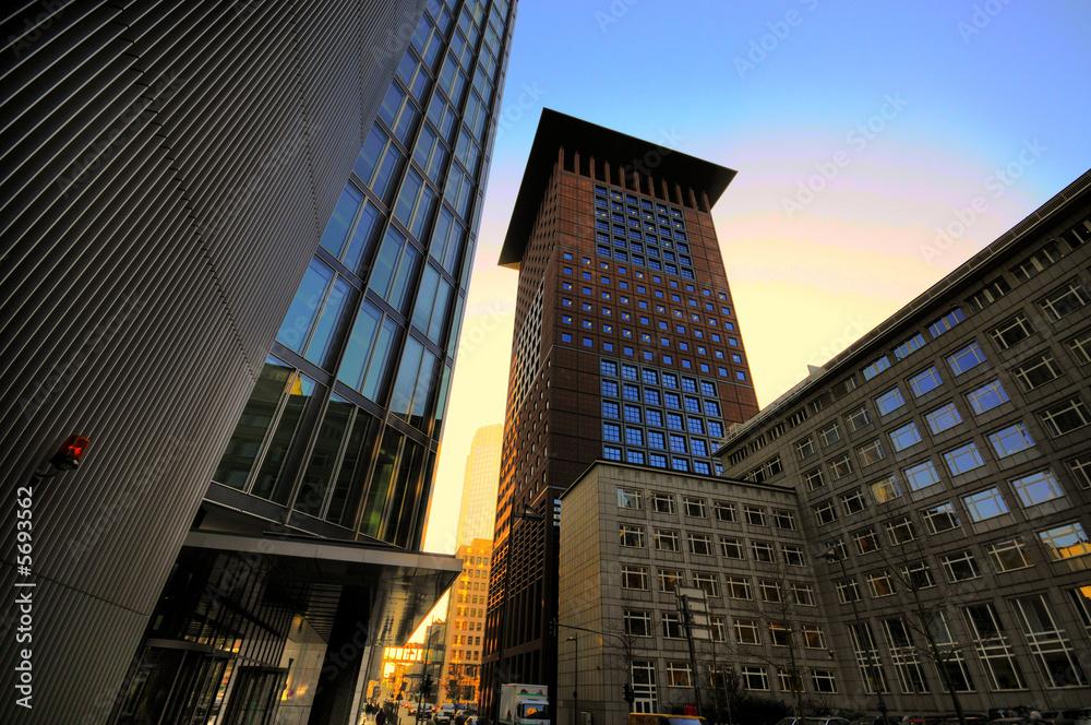 Fototapeta premium Frankfurt in HDR
