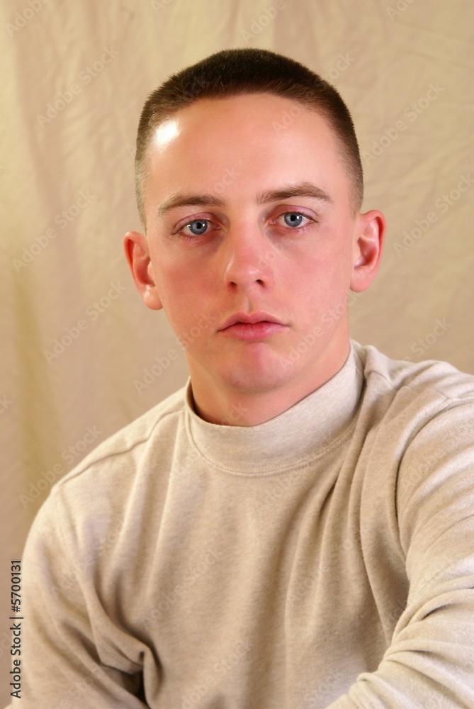 Fototapeta premium Strong Young Man