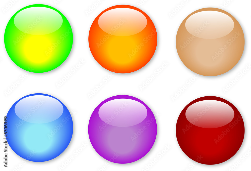 Glass buttons Glass buttons