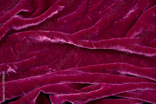 Studio shot of beautiful red soft velvet background