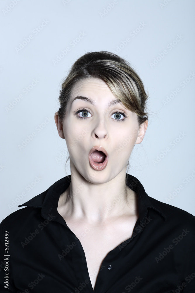 surprised woman