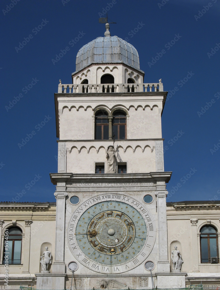 Padua: Clock Tower in 'Signori' Square