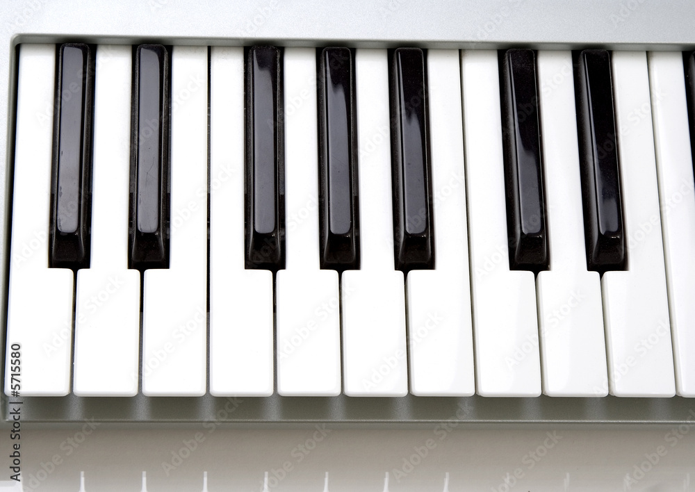Keys on a keyboard (piano) Keys on a keyboard (piano)