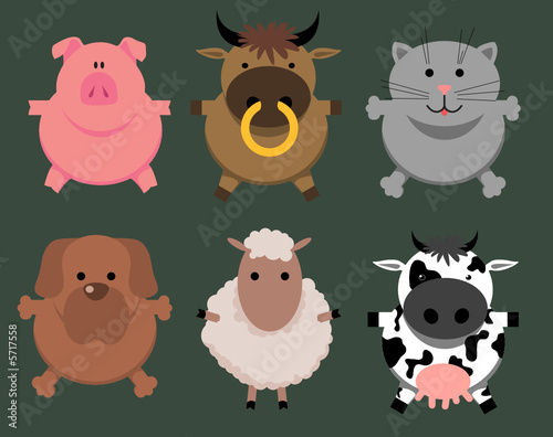 cartoon animals