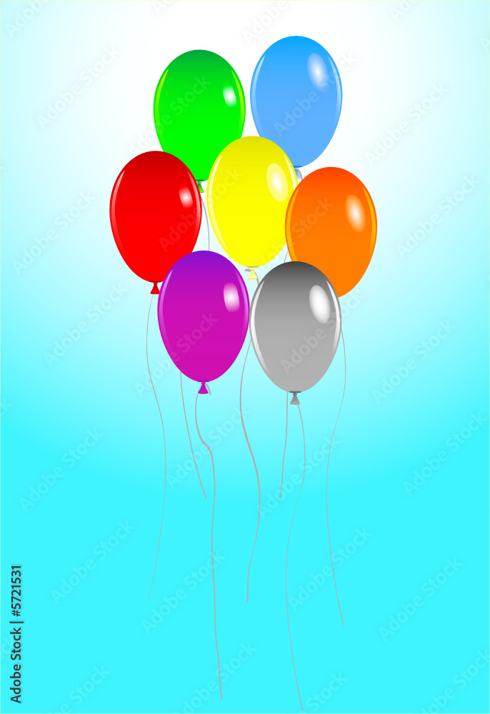 balloons vector