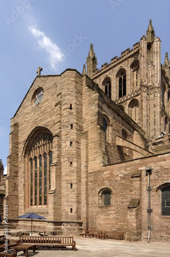 Φωτογραφία Hereford Cathedral in Herefordshire, The Midlands, England, UK