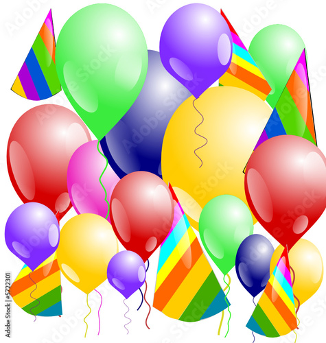 serpentins ballons et carnaval