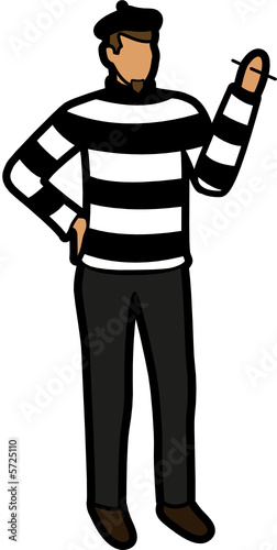Beatnik With Beret